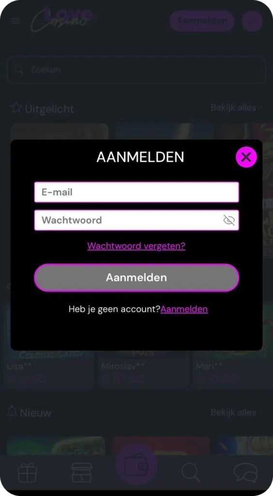Love Casino Login